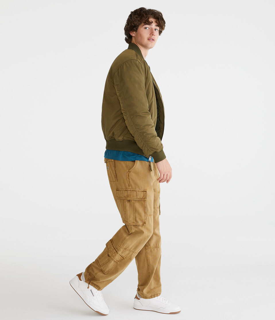 Aéropostale Baggy Cargo Pants Fudge Brownie