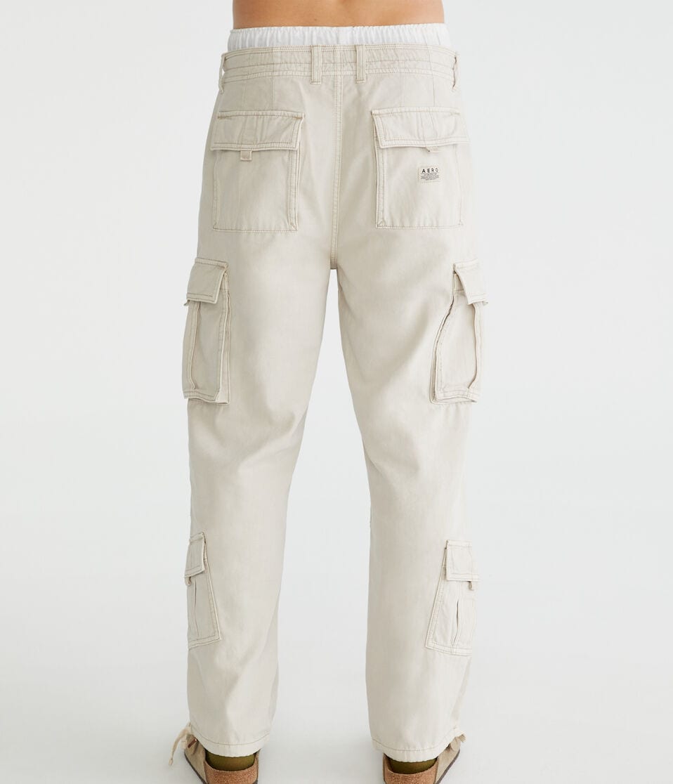 Aéropostale Baggy Cargo Pants Nude
