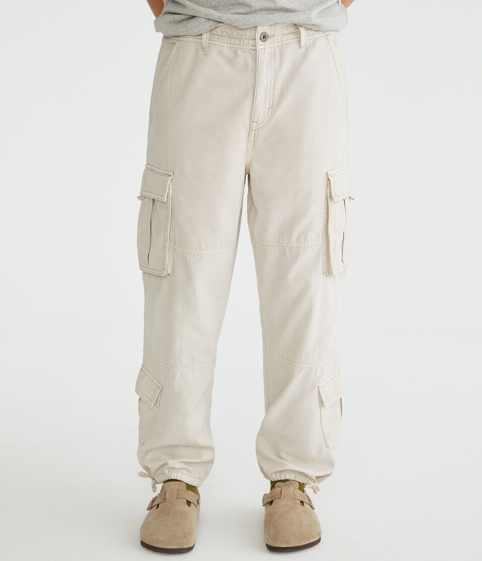 aéropostale Baggy Cargo Pants nude