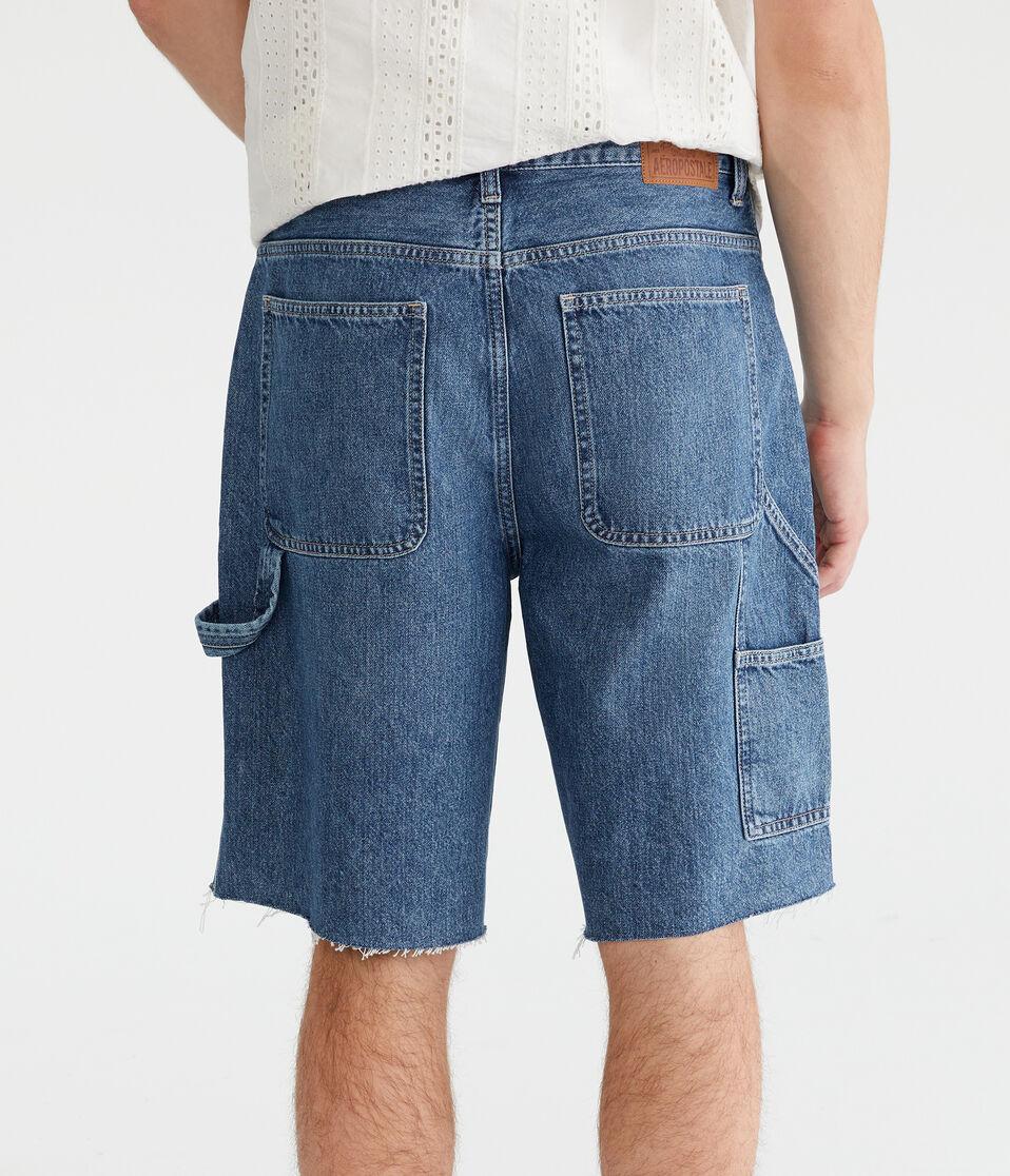 Aéropostale Baggy Denim Jorts 10.5" Medium Wash