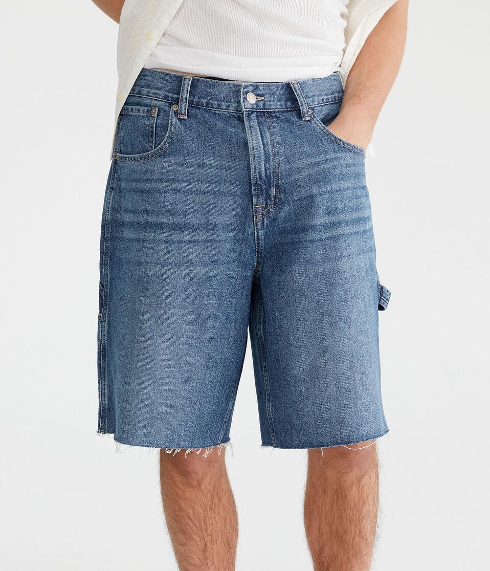 aéropostale Baggy Denim Jorts 10.5" medium wash