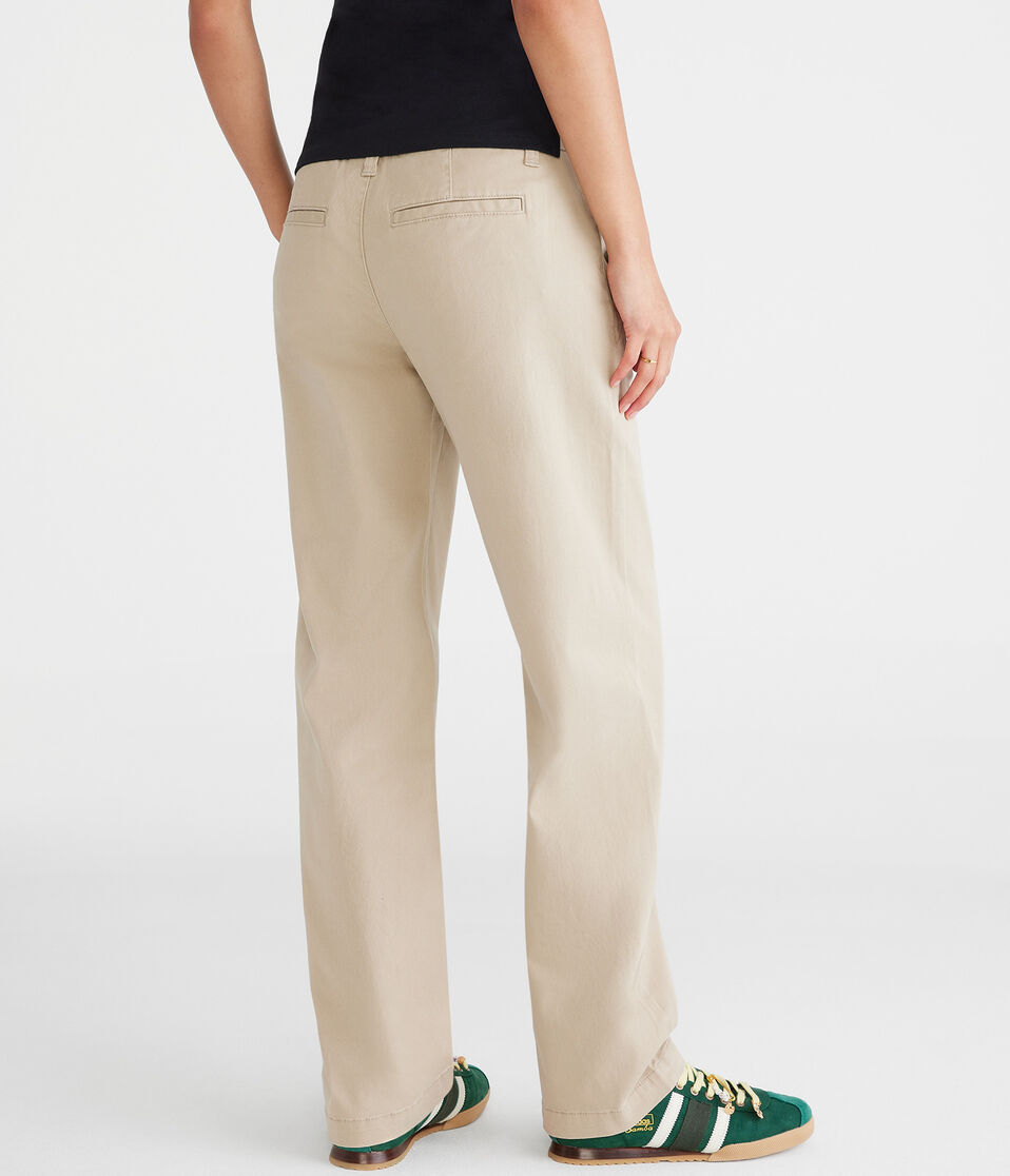 Aéropostale Baggy Uniform Pants Summer Tan