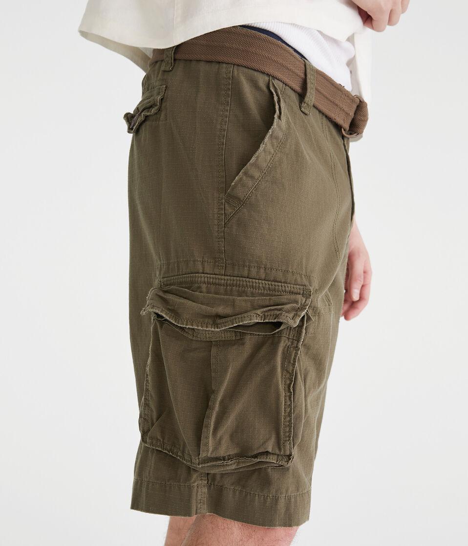 Aéropostale Belted Cargo Shorts 11.5" Olive