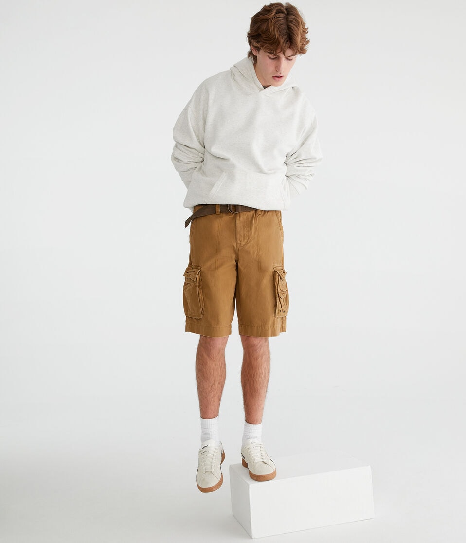 Aéropostale Belted Cargo Shorts 11.5" Sandalwood