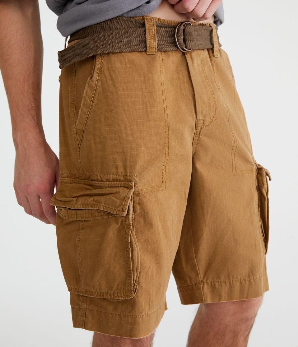 Aéropostale Belted Cargo Shorts 11.5" Sandalwood