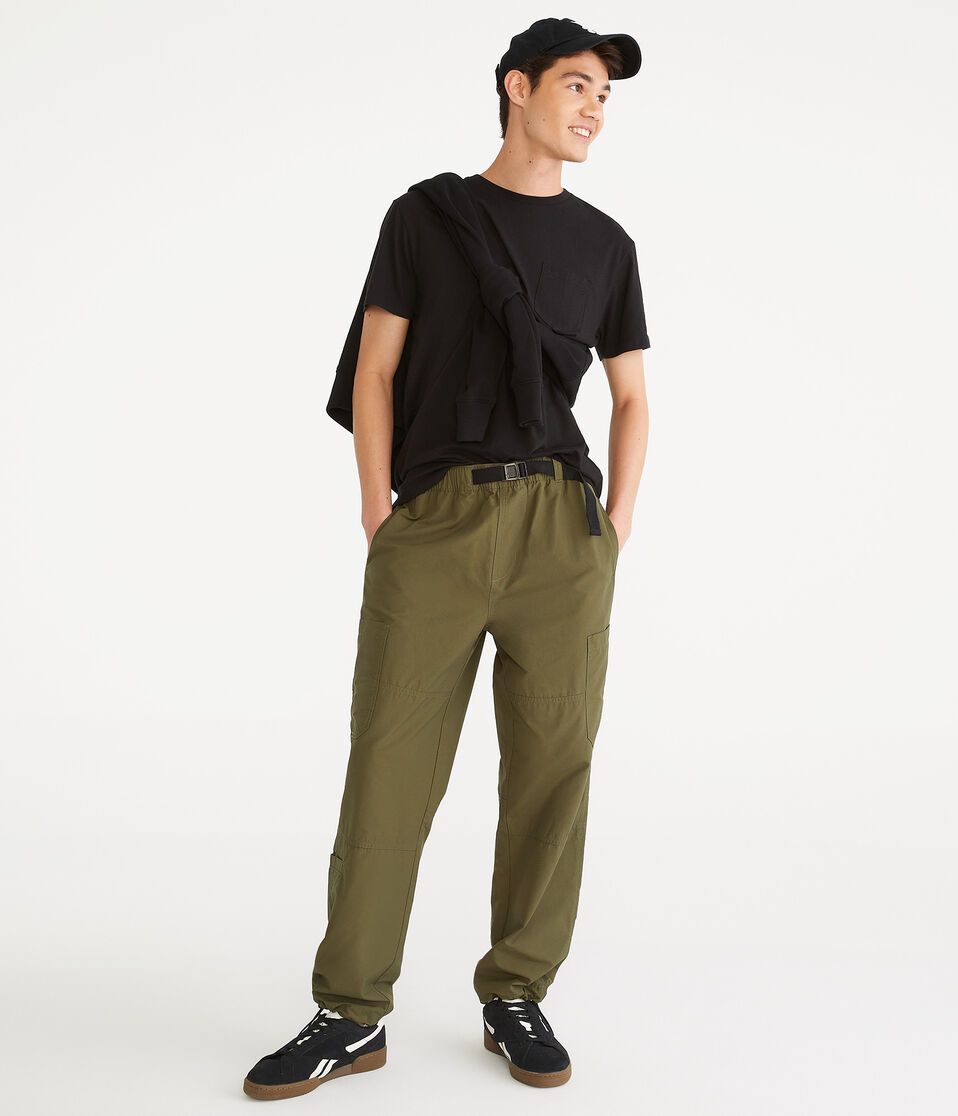 Aéropostale Belted Trek Cargo Pants Olive