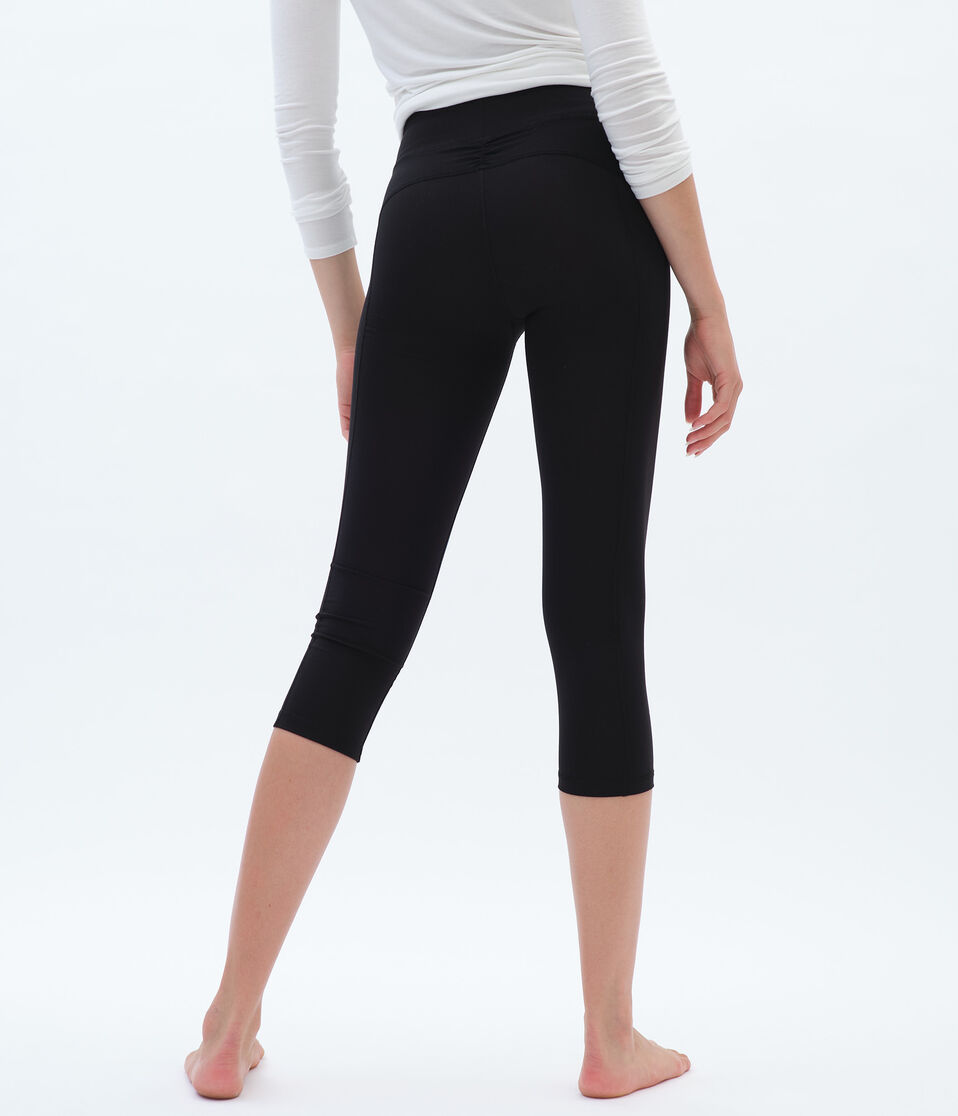 Aéropostale Best Booty Ever Cropped Leggings Black