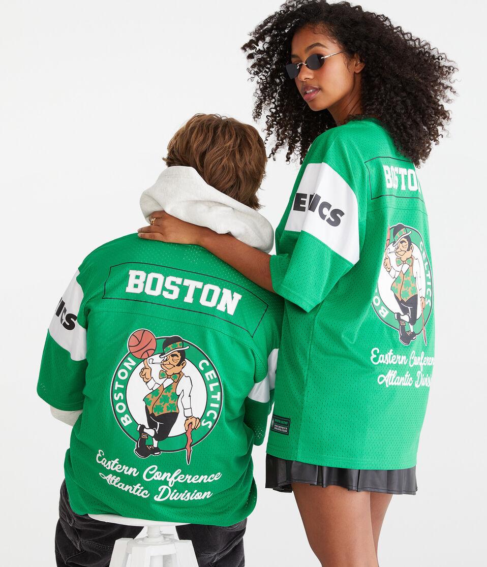 Aéropostale Boston Celtics Mesh Top Green
