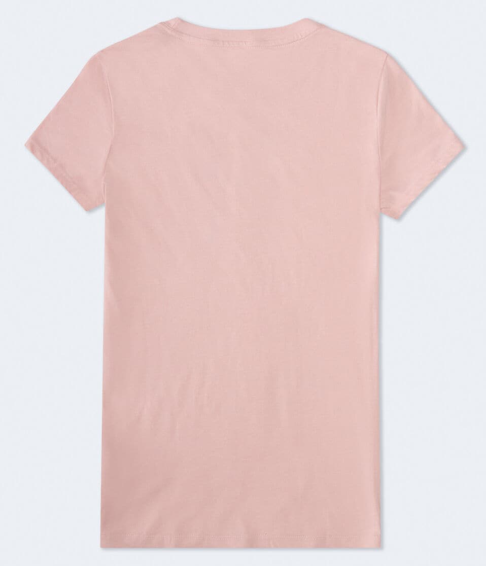 Aéropostale Aeropostale Bow Graphic Tee Pink Magnolia