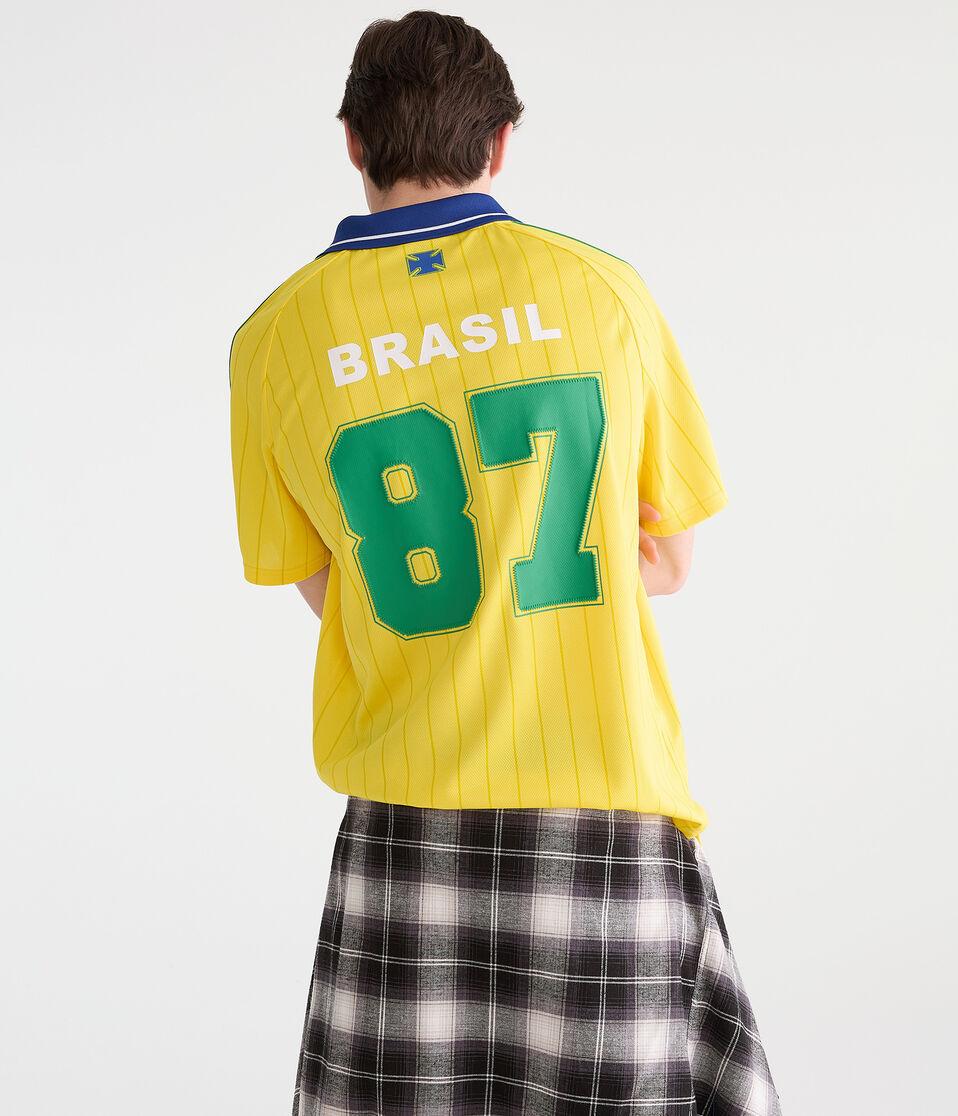 Aéropostale Brasil Soccer Top Yellow