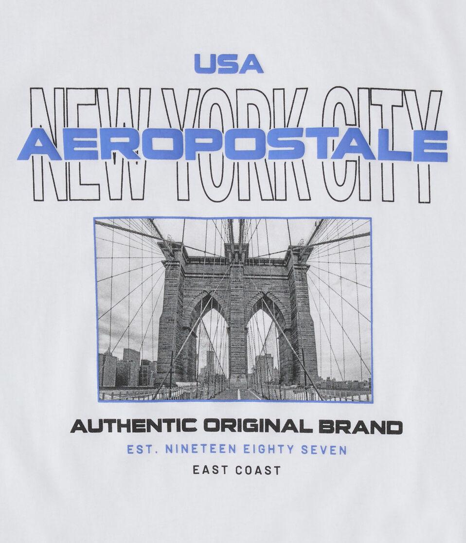 Aéropostale Aeropostale Brooklyn Bridge Graphic Tee Bleach