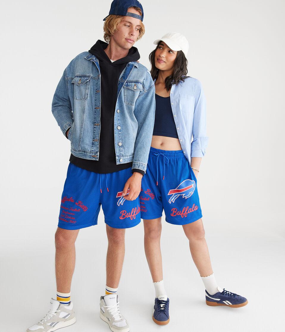 Aéropostale Buffalo Bills Mesh Shorts 6" Blue