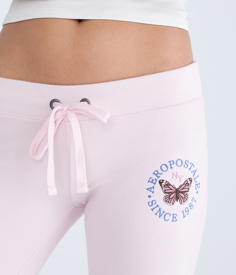 Aéropostale Aeropostale Butterfly Fit & Flare Sweatpants Peach Whip