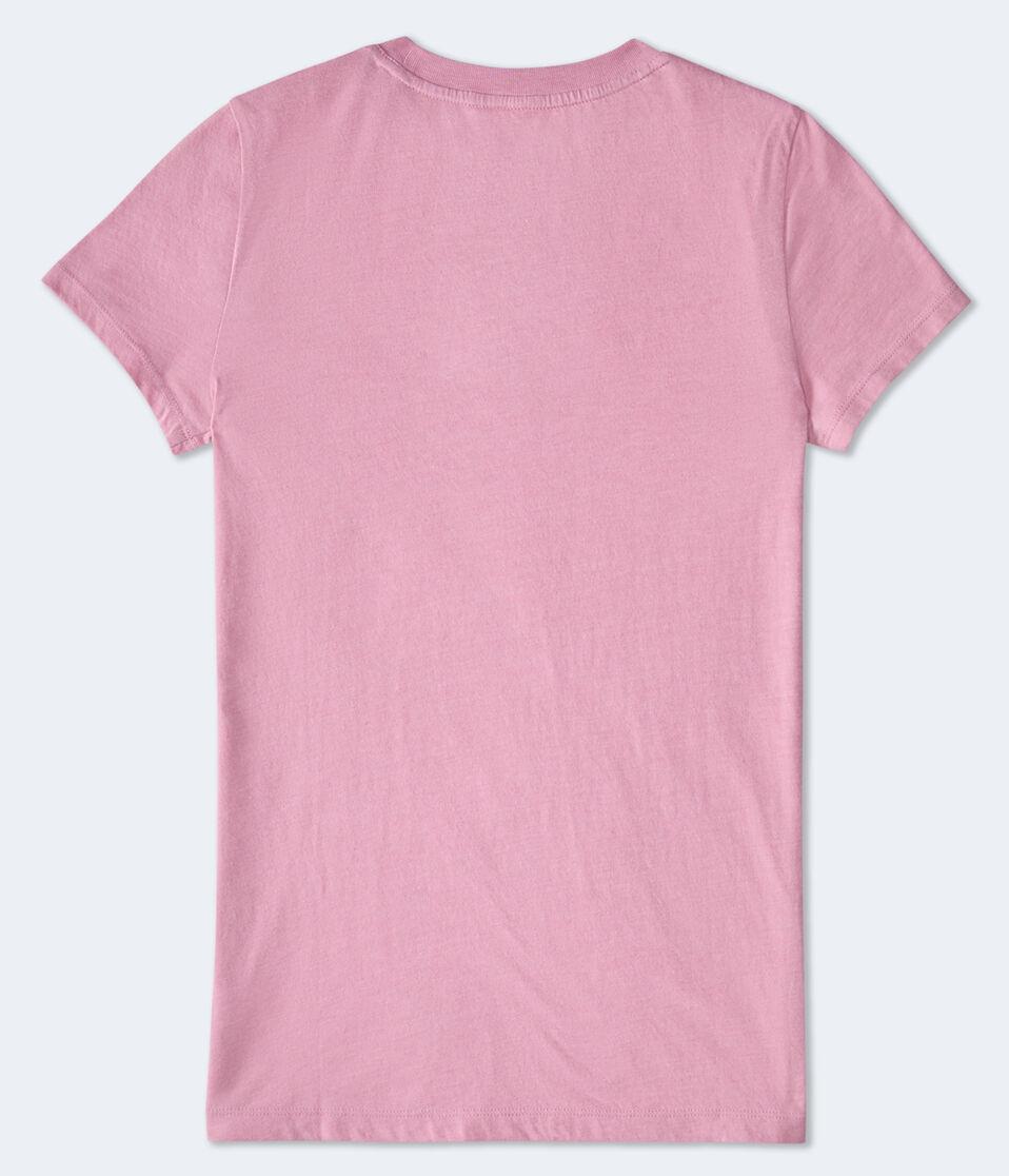 Aéropostale Aeropostale Butterfly Foil Graphic Tee Incandescent Pink