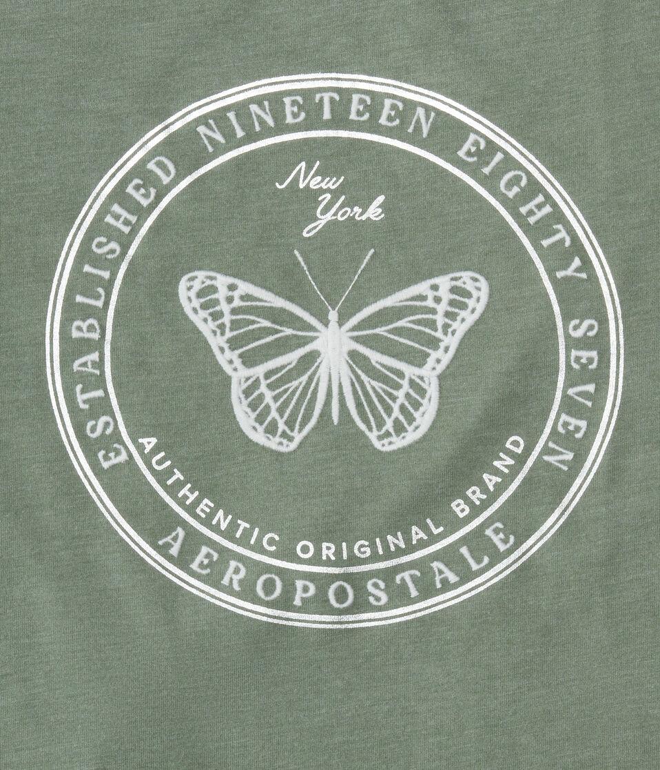 Aéropostale Aeropostale Butterfly Foil Graphic Tee South Padre