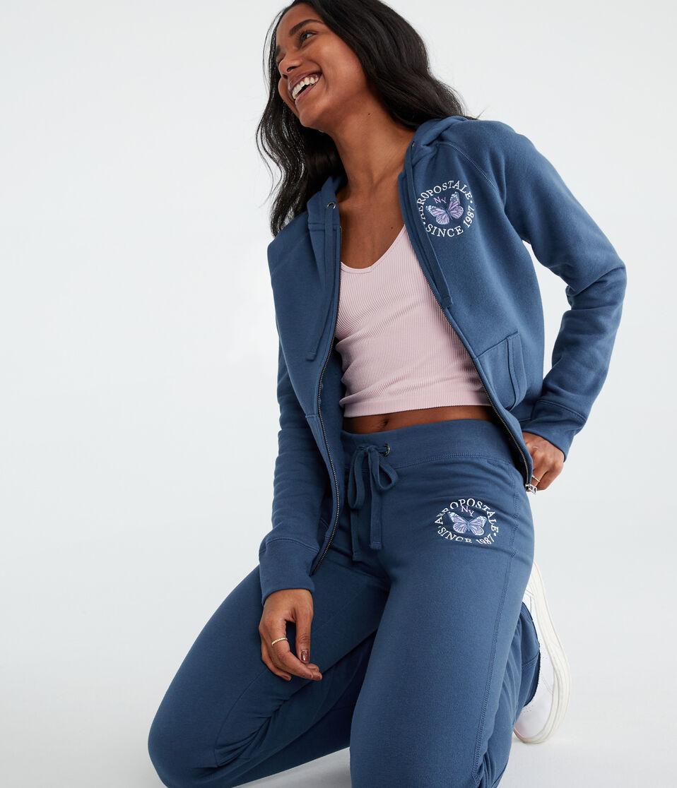 Aéropostale Aeropostale Butterfly Full-Zip Hoodie Pine Grove