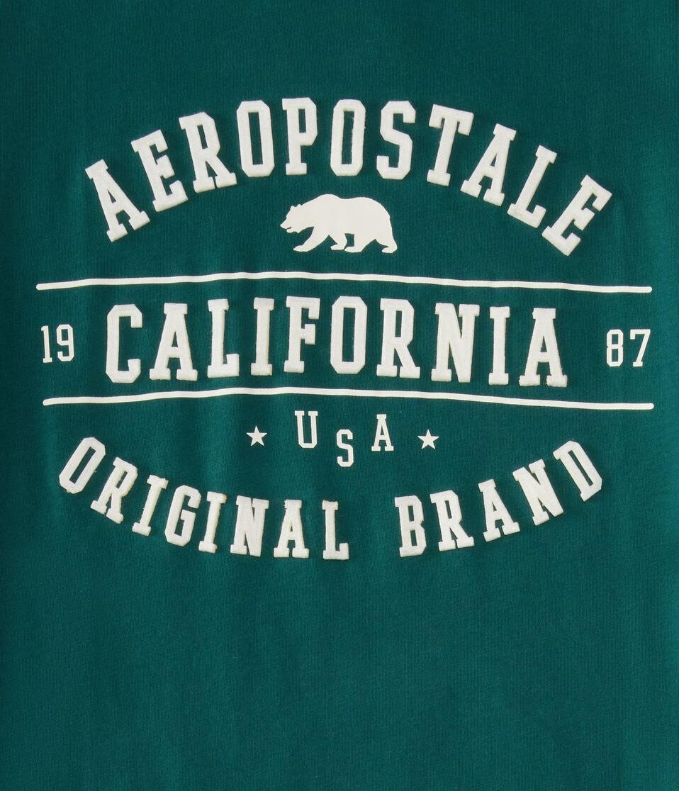 Aéropostale Aeropostale Cali Bear Appliqué Graphic Tee Aspen Aura
