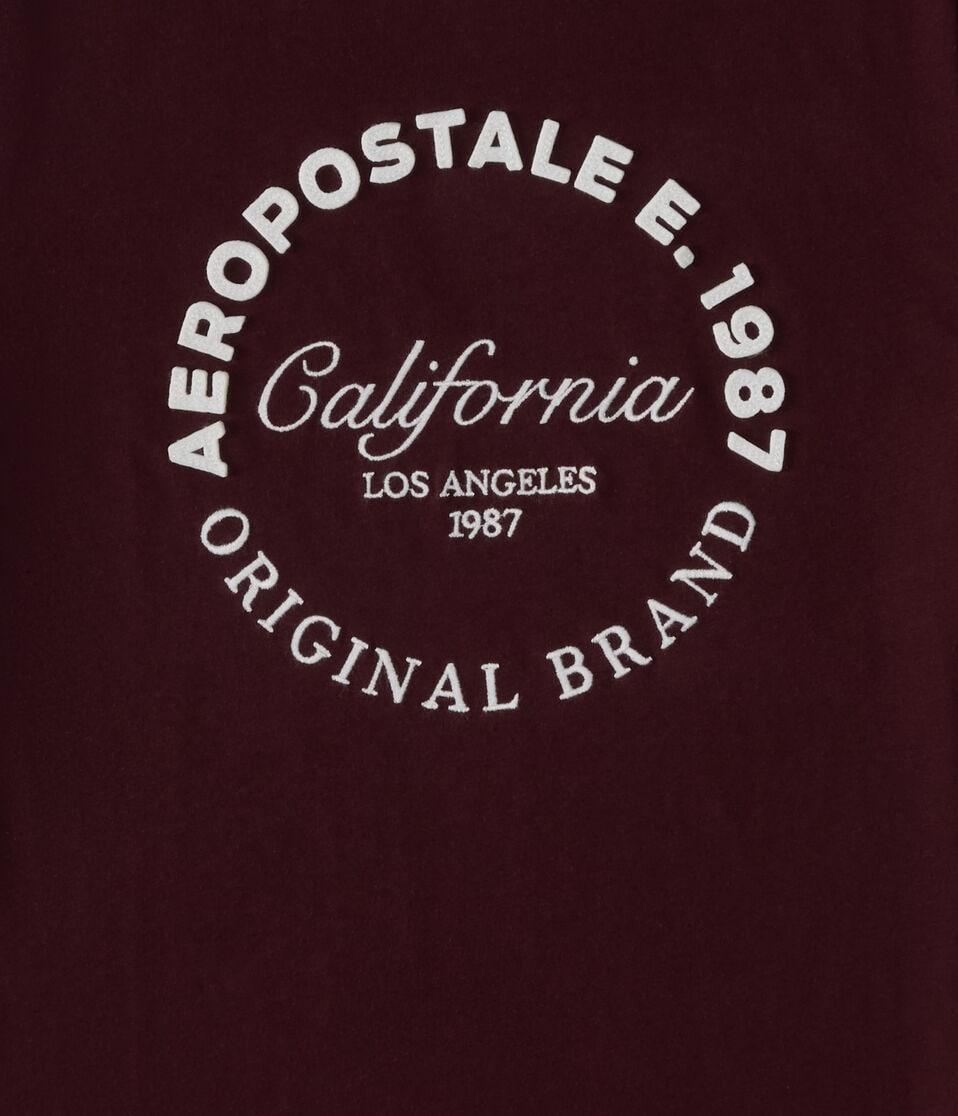 Aéropostale Aeropostale California Circle Appliqué Graphic Tee Bloomsberry