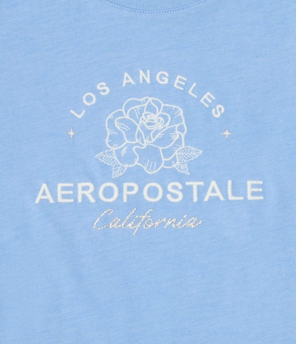 Aéropostale Aeropostale California Glitter Graphic Tee Lunar Blue