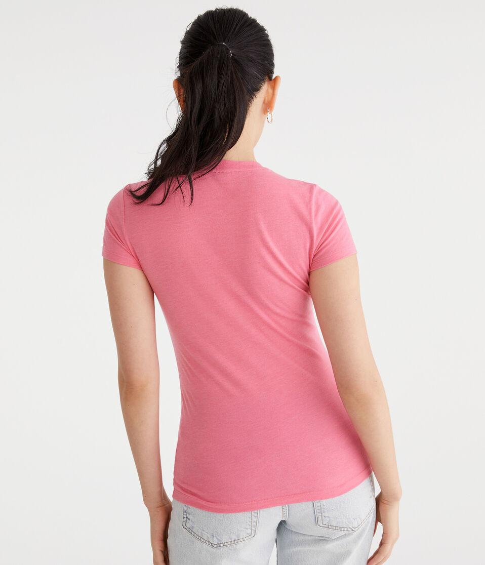 Aéropostale Aeropostale California Glitter Graphic Tee Rose Dawn