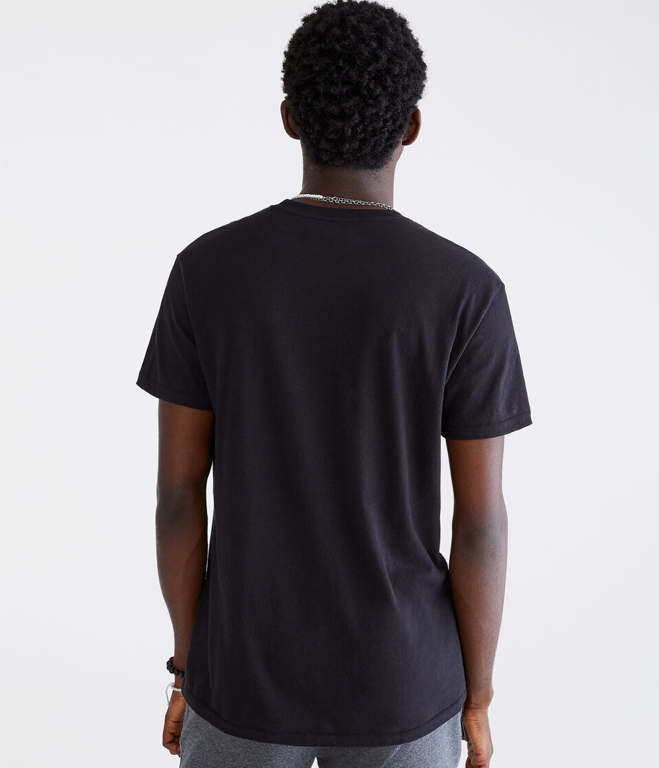 Aéropostale Aeropostale Camo Bear Graphic Tee Black Fox