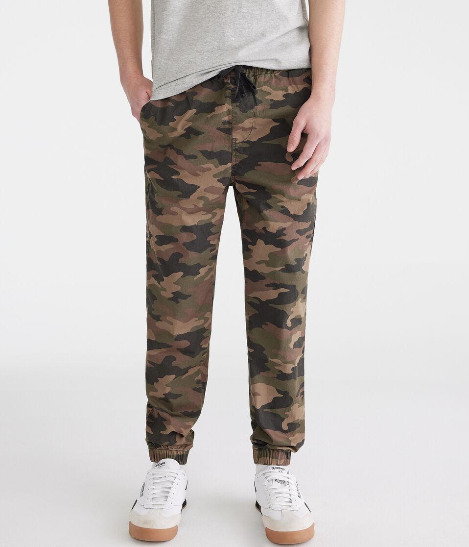 aéropostale Camo Stretch Twill Joggers garland