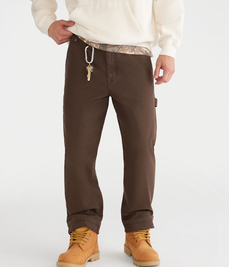 aéropostale Carpenter Pants camo brown