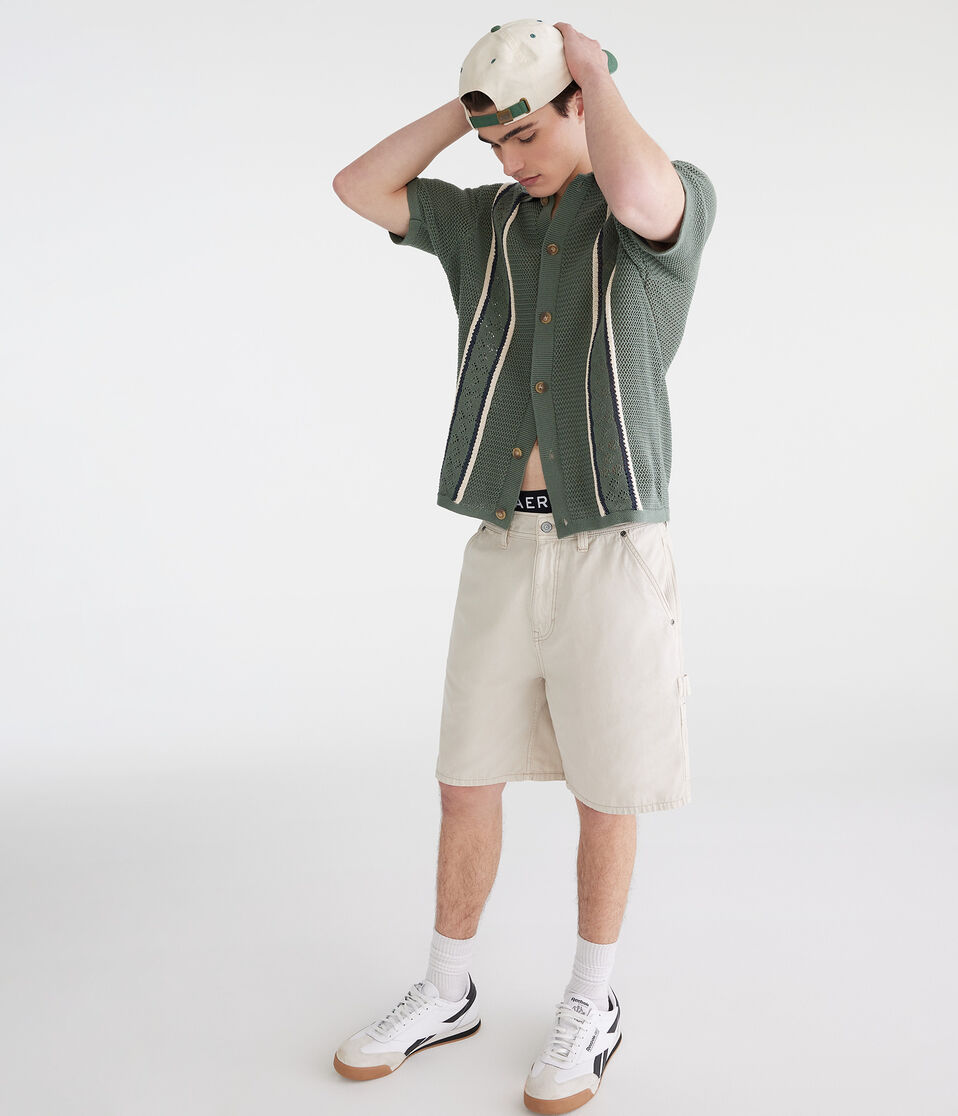 Aéropostale Carpenter Shorts 8" Nude