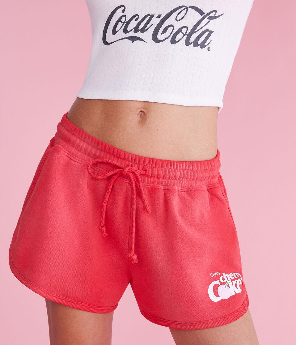 Aéropostale Cherry Coke Dolphin Shorts Red