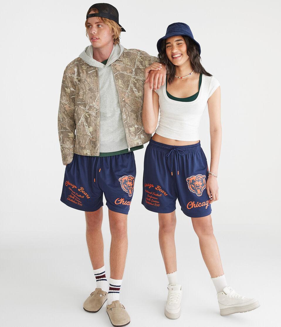 Aéropostale Chicago Bears Mesh Shorts 6" Navy