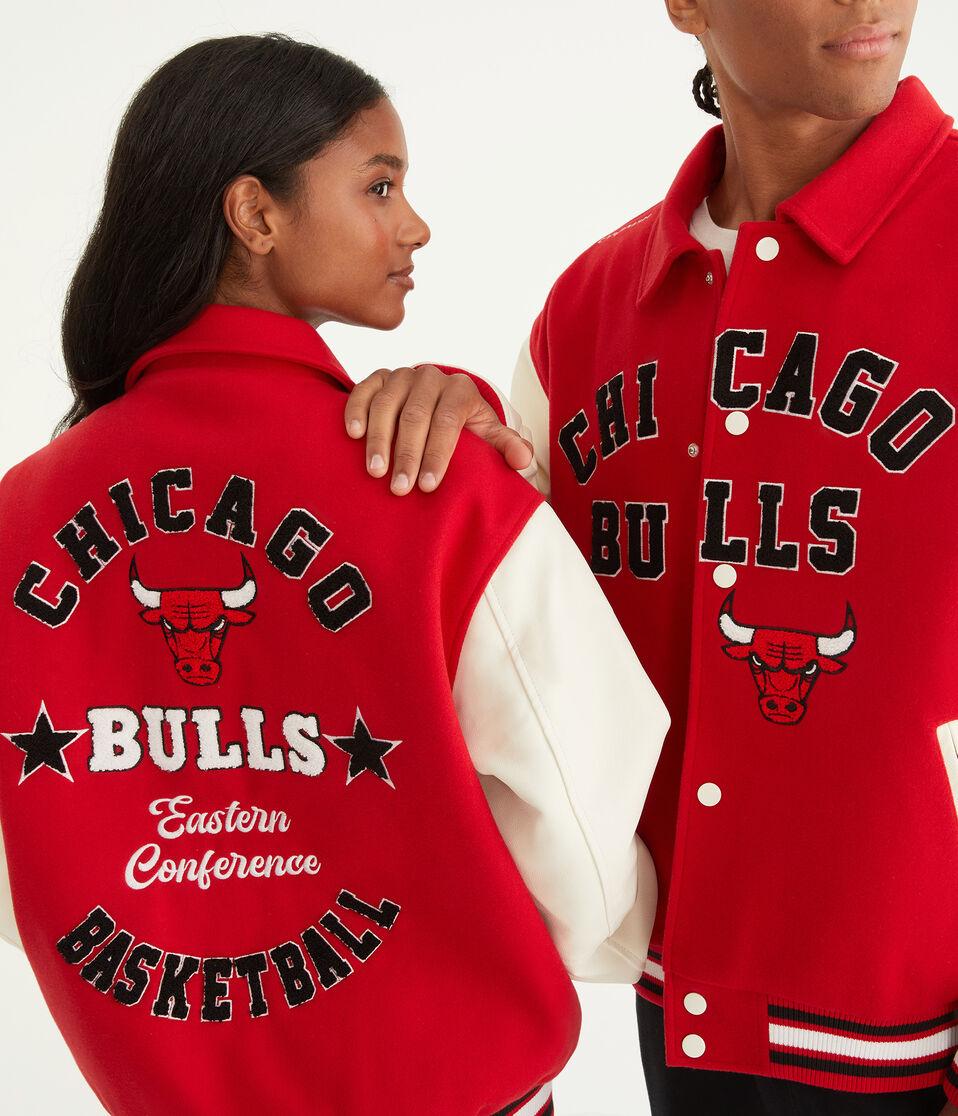 Aéropostale Chicago Bulls Bomber Jacket Red