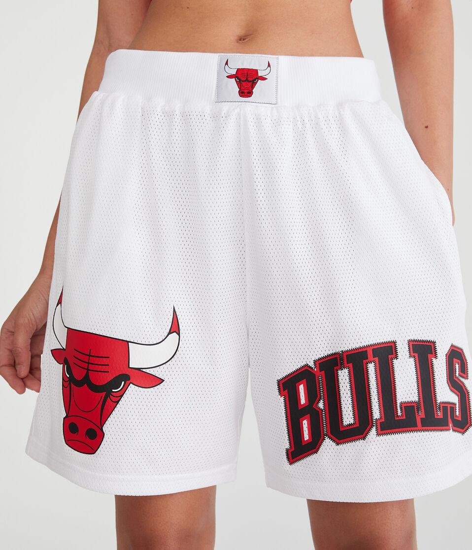 Aéropostale Chicago Bulls Mesh Shorts 6" White