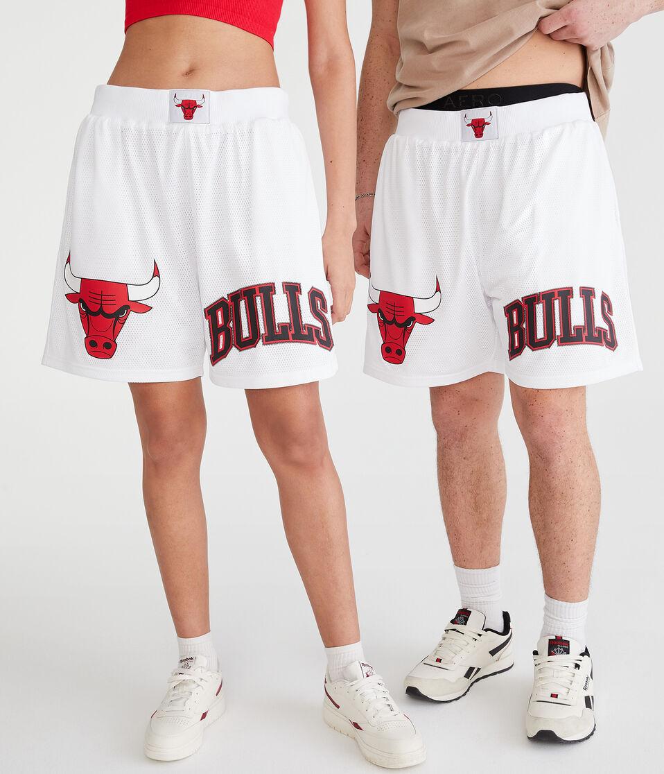 aéropostale Chicago Bulls Mesh Shorts 6" white