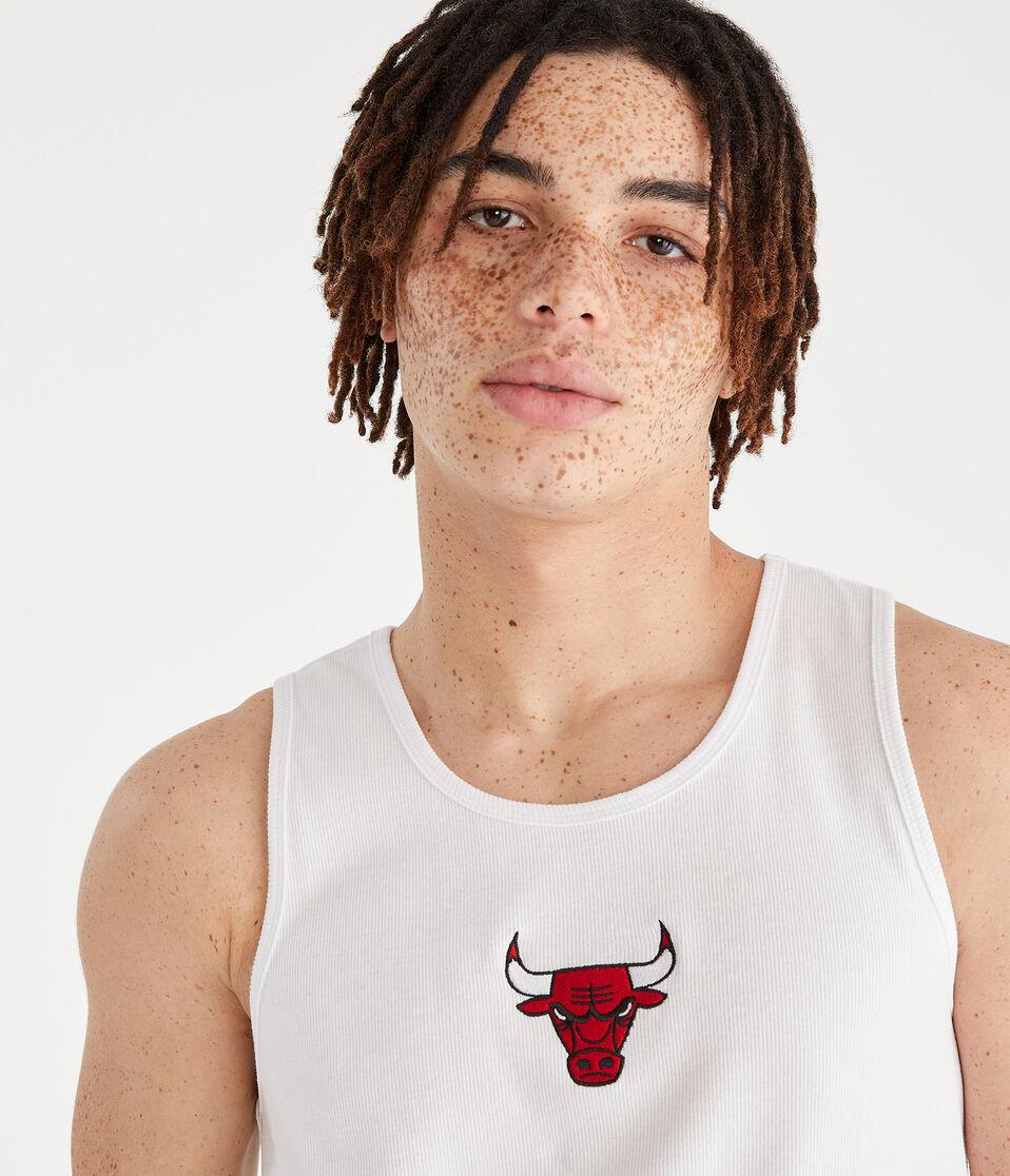 Aéropostale Chicago Bulls Ribbed Tank White