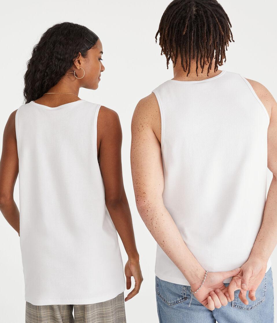 Aéropostale Chicago Bulls Ribbed Tank White