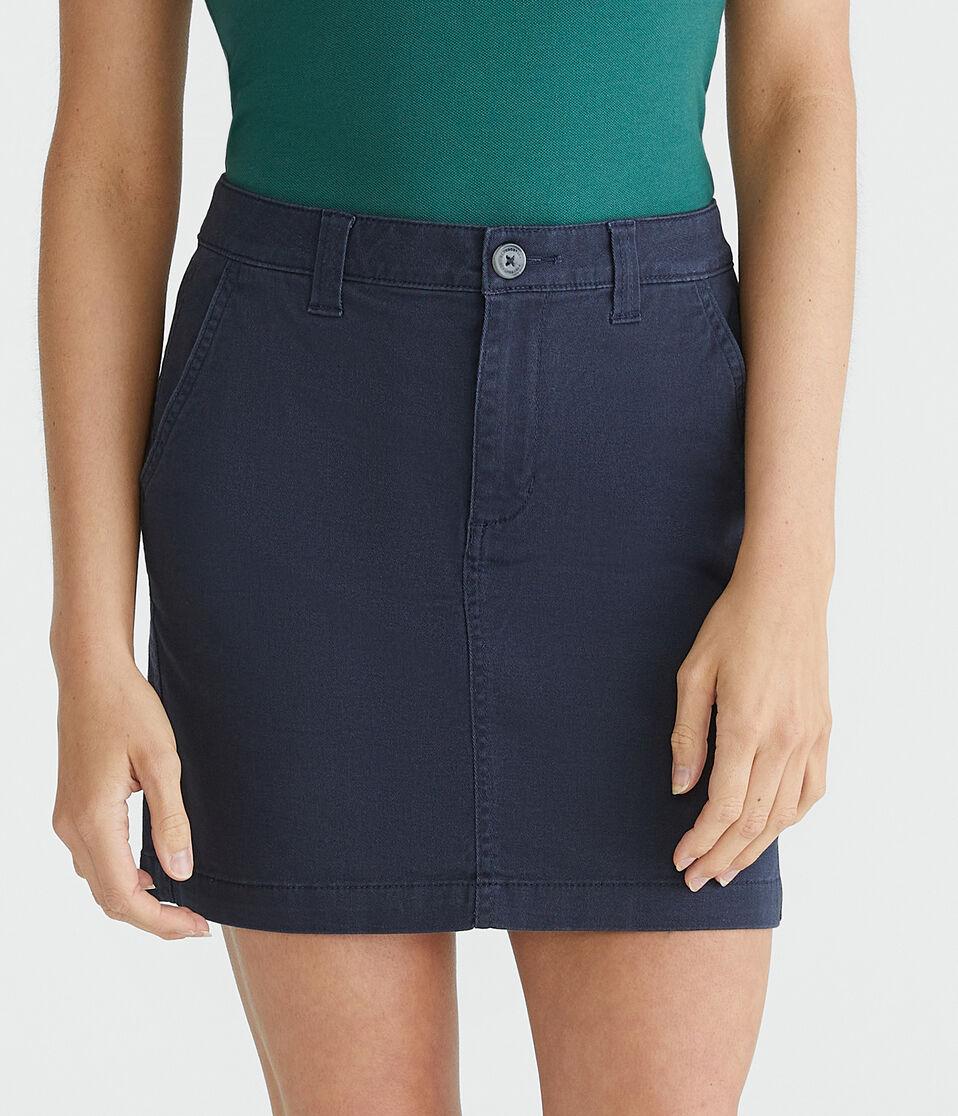 aéropostale Classic 16" Uniform Skirt navy prep