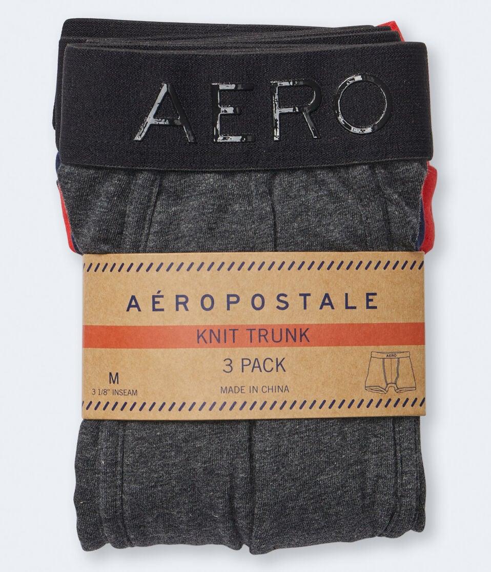Aéropostale Classic 3" Knit Trunk 3-Pack Multi