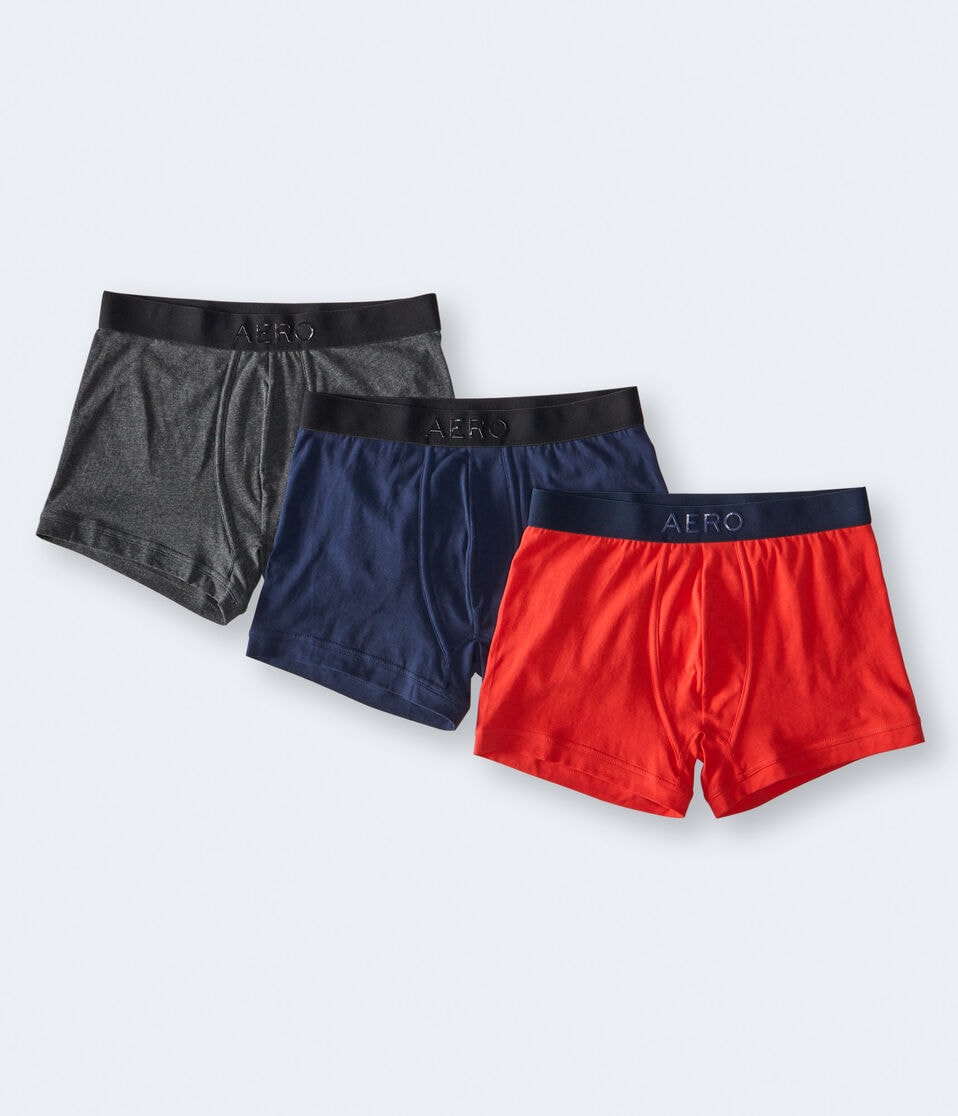 aéropostale Classic 3" Knit Trunk 3-Pack multi