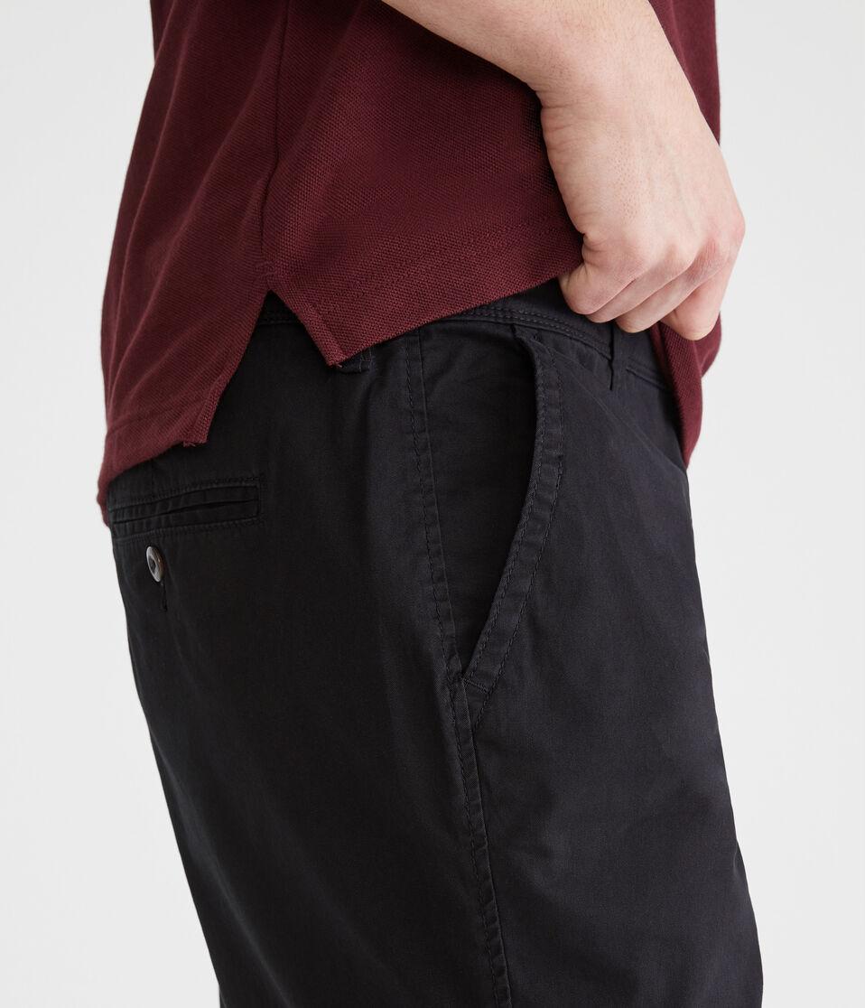 Aéropostale Classic Chino Shorts 9.5" Black Fox