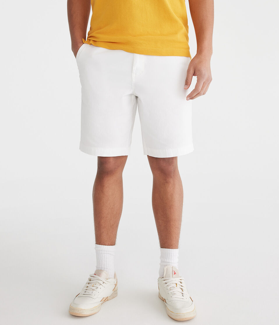 Aéropostale Classic Chino Shorts 9.5" Bleach