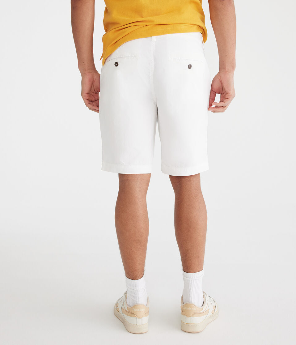 Aéropostale Classic Chino Shorts 9.5" Bleach