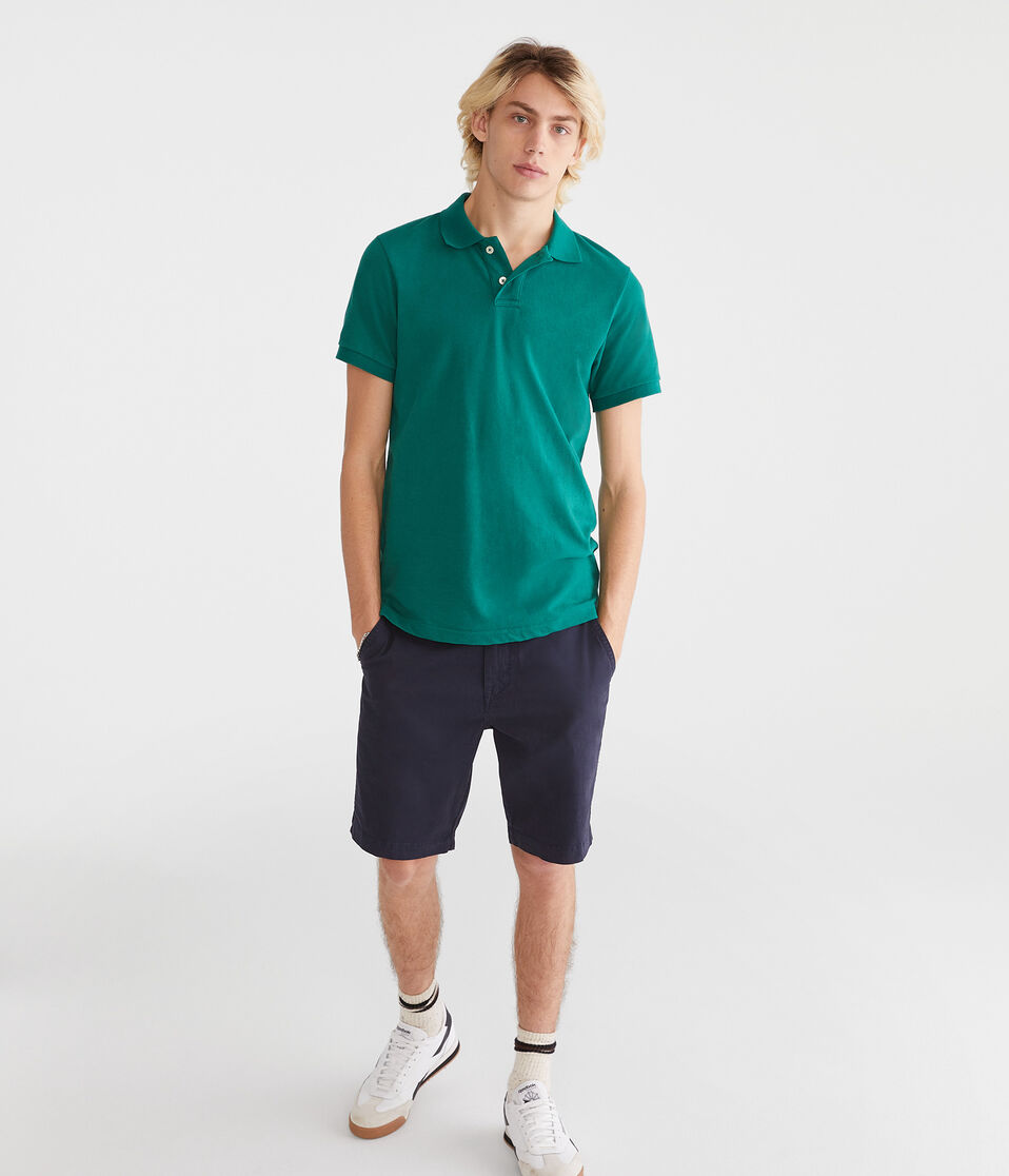 Aéropostale Classic Chino Shorts 9.5" Deep Navy