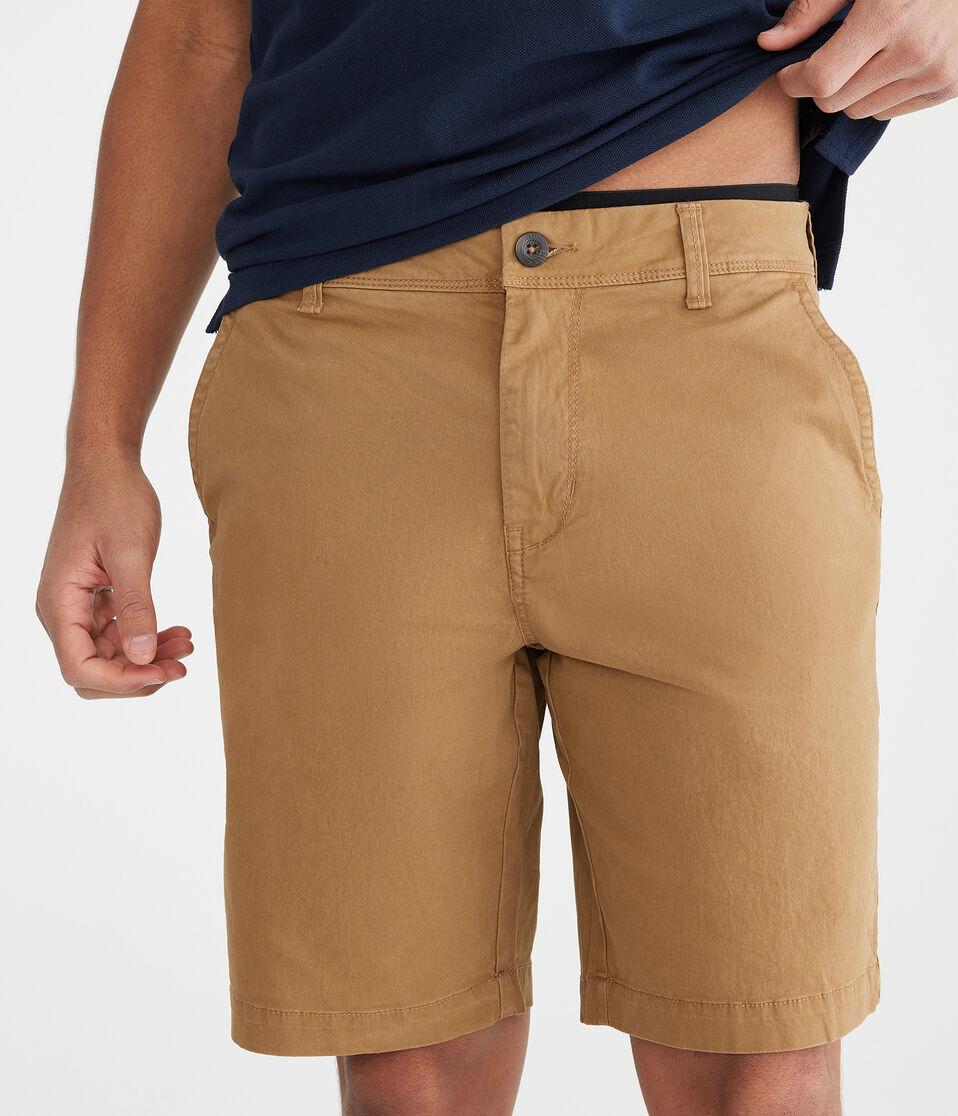 Aéropostale Classic Chino Shorts 9.5" Sandalwood
