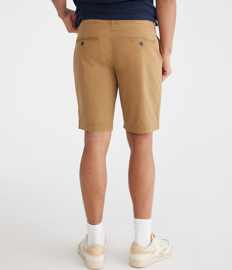 Aéropostale Classic Chino Shorts 9.5" Sandalwood