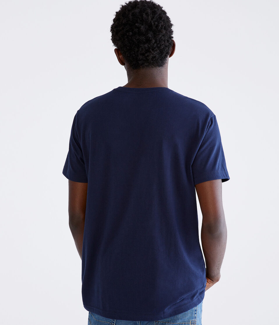 Aéropostale Classic V-Neck Tee Classic Navy