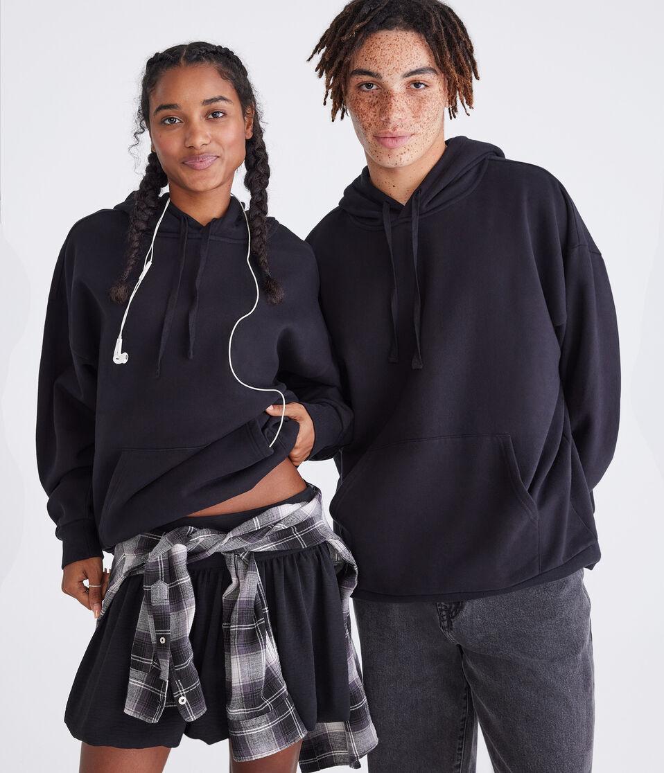 aéropostale Cloud Soft Pullover Hoodie black fox