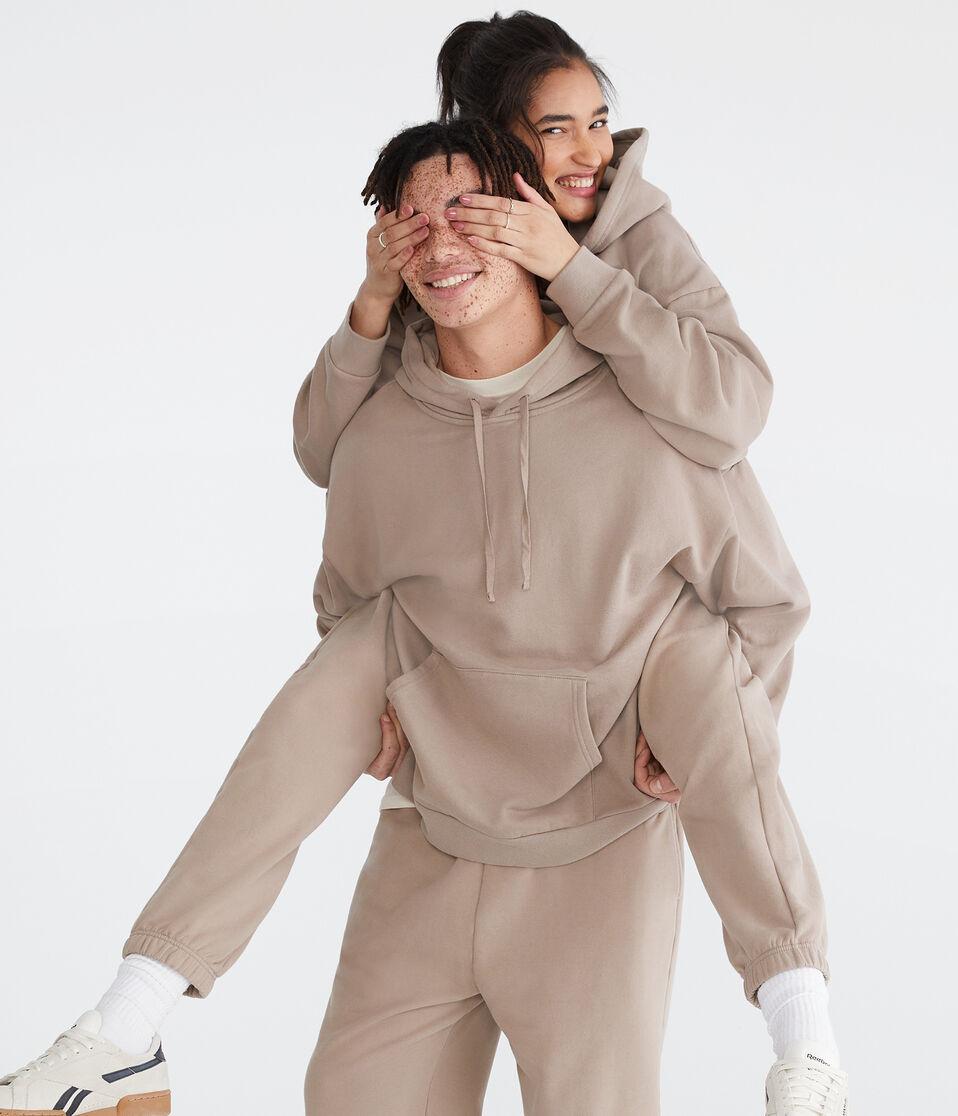 Aéropostale Cloud Soft Pullover Hoodie Light Brown