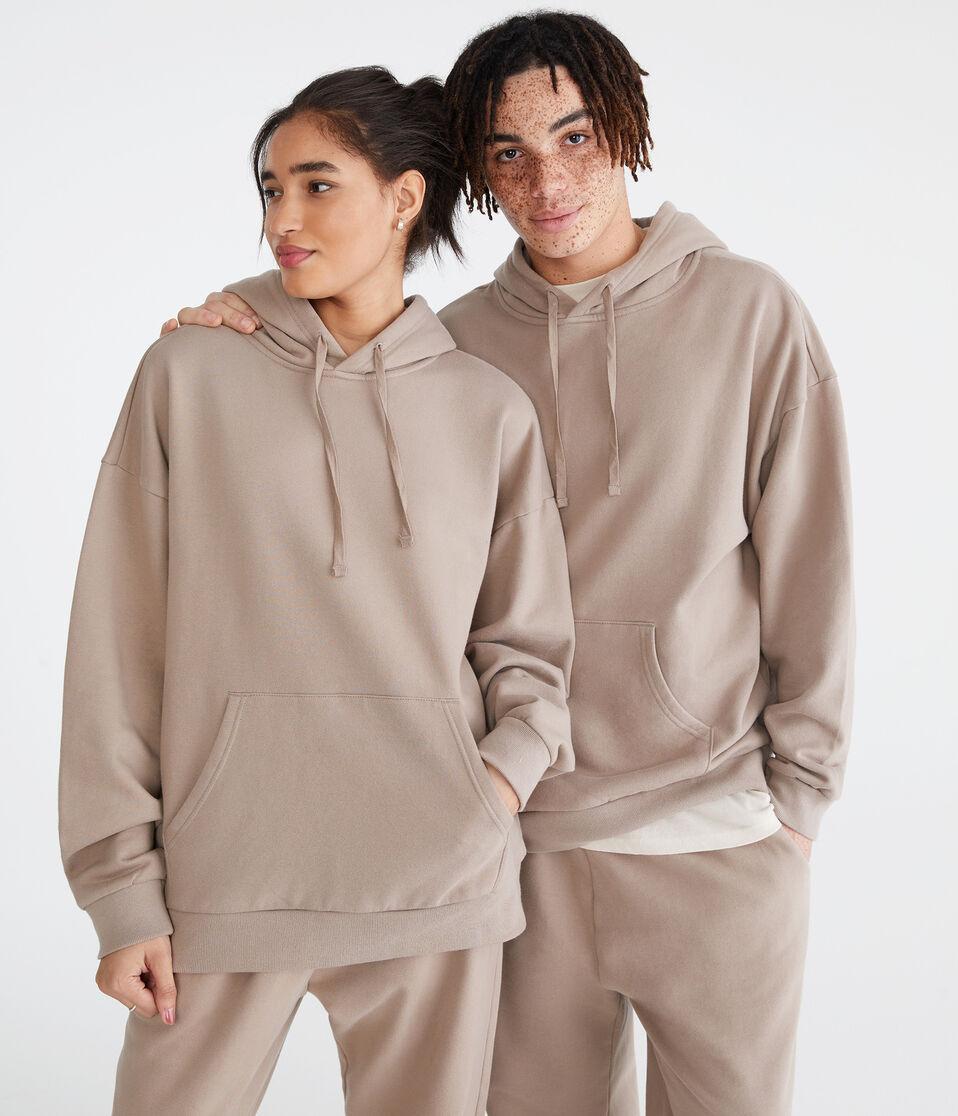 aéropostale Cloud Soft Pullover Hoodie light brown