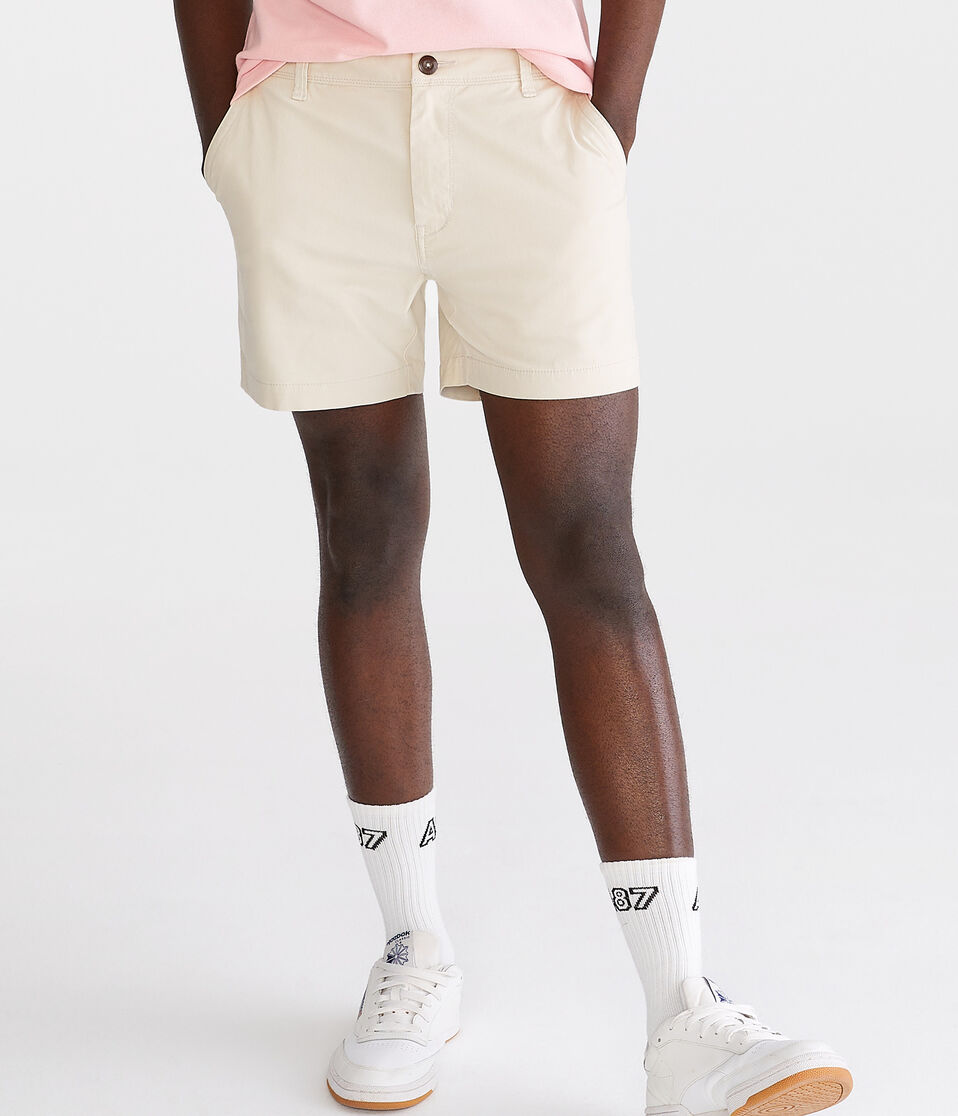 Aéropostale Coast Chino Shorts 5.5" Bungalow
