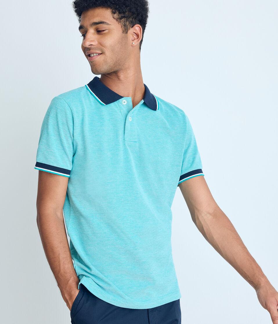Aéropostale Contrast Tipped Piqué Polo Lapis